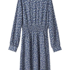 LMTD lang kjole, Nicaly, blå - 146,11år