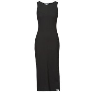 Lange kjoler Calvin Klein Jeans SEAMING LONG RIB DRESS