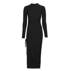 Lange kjoler MICHAEL Michael Kors MERINO RUCHED MIDI DRESS